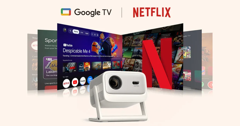 Vali 1 Pro: Định nghĩa lại trải nghiệm giải trí tại nhà với Google TV và hình ảnh điện ảnh. Vali 1 Pro: Định nghĩa lại trải nghiệm giải trí tại nhà với Google TV và hình ảnh điện ảnh.
